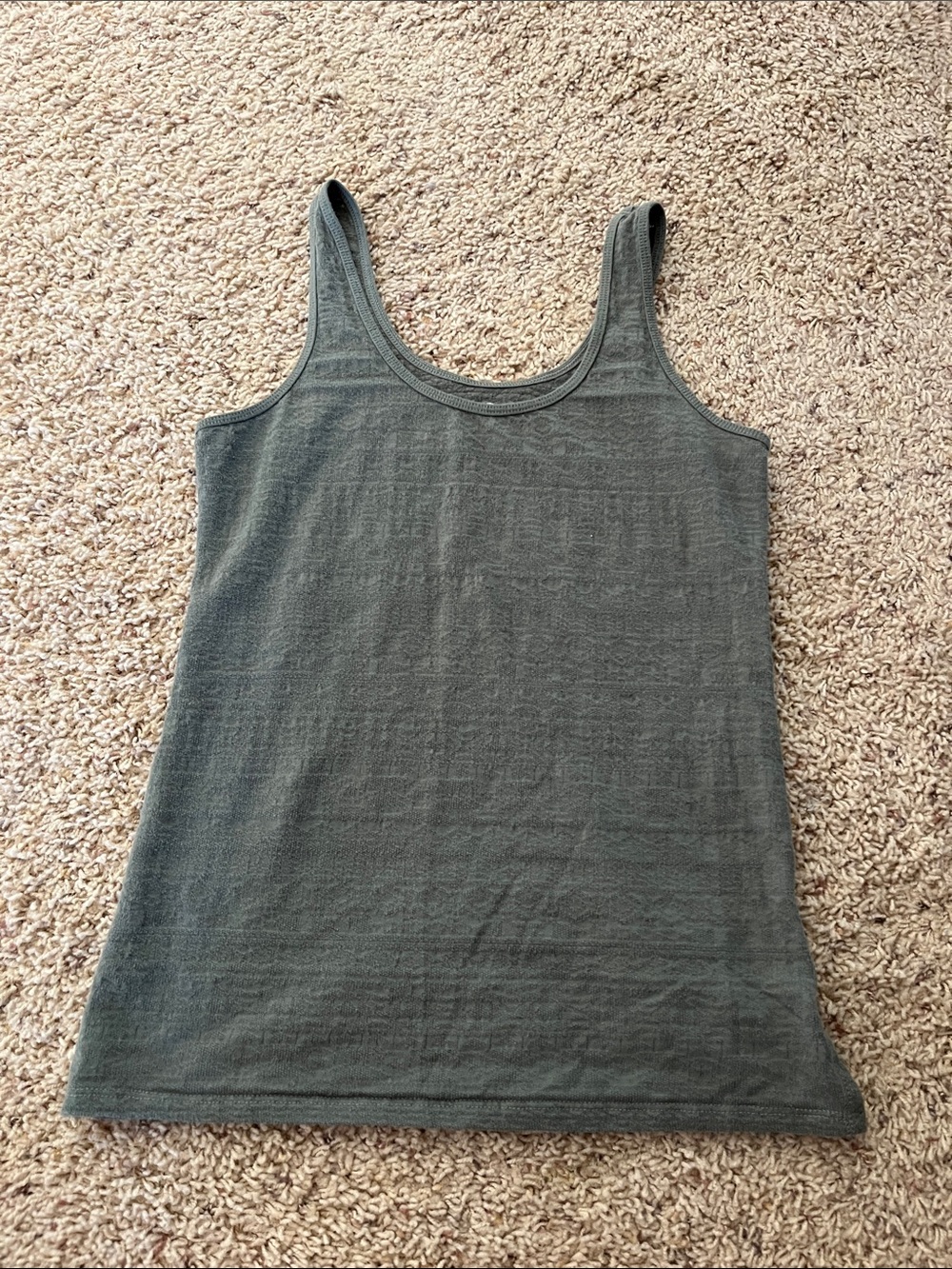 Classic SO Women's Scoop Neck fitted Tank Top - Green
